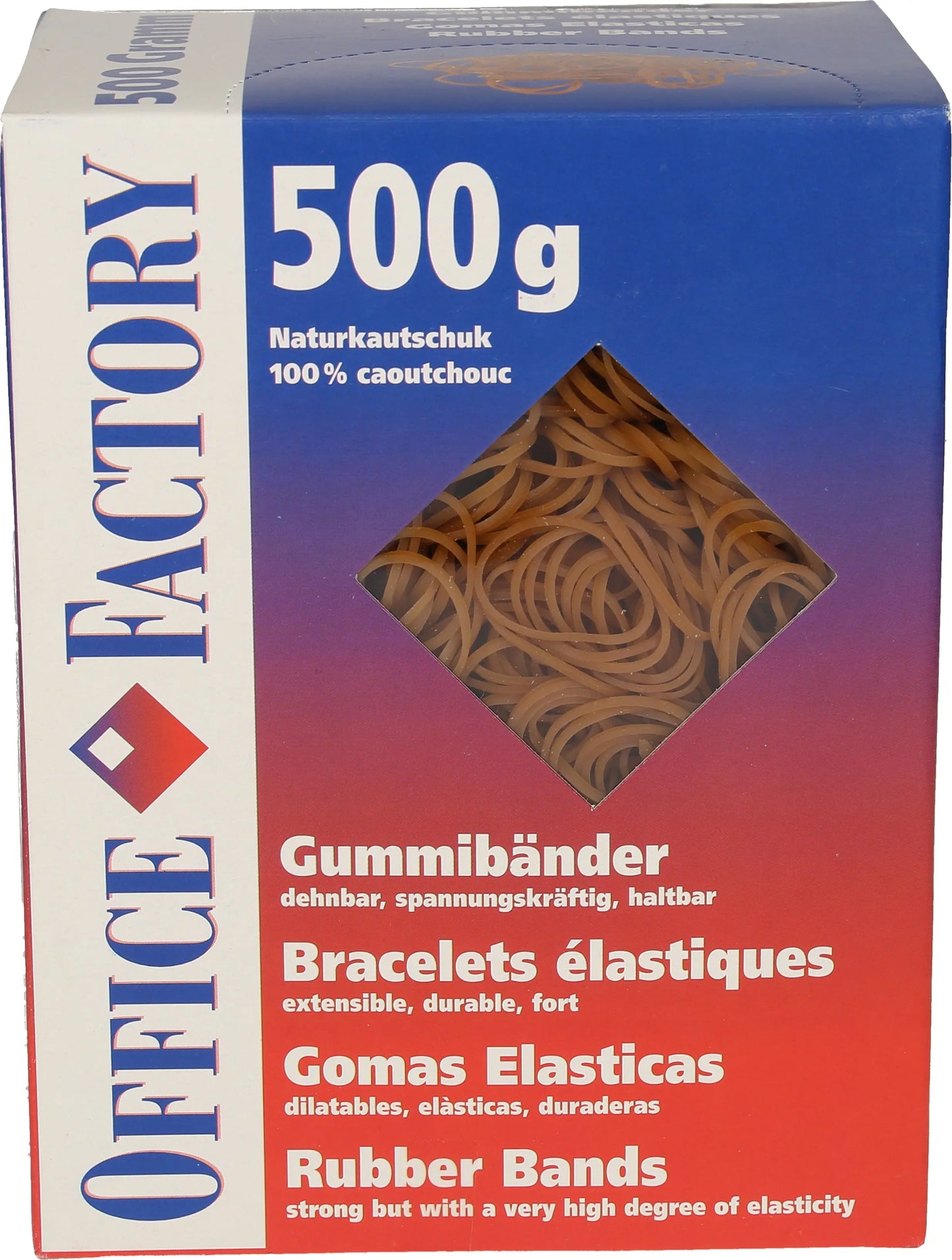 SMART OFFICE Gummibänder Nr. 3 500g 605510 1.3mm/20mm Idealshop