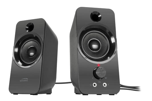 SPEEDLINK DAROC Stereo Speaker SL-810005-BK black Idealshop