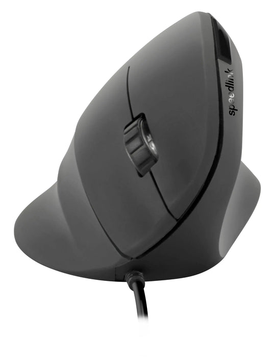 SPEEDLINK PIAVO Ergonomic Mouse USB SL-610019-RRBK vertical, rubber-black Idealshop