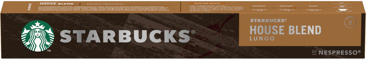 STARBUCKS Kaffeekapseln 10 Stk. 6220019 House Blend Idealshop