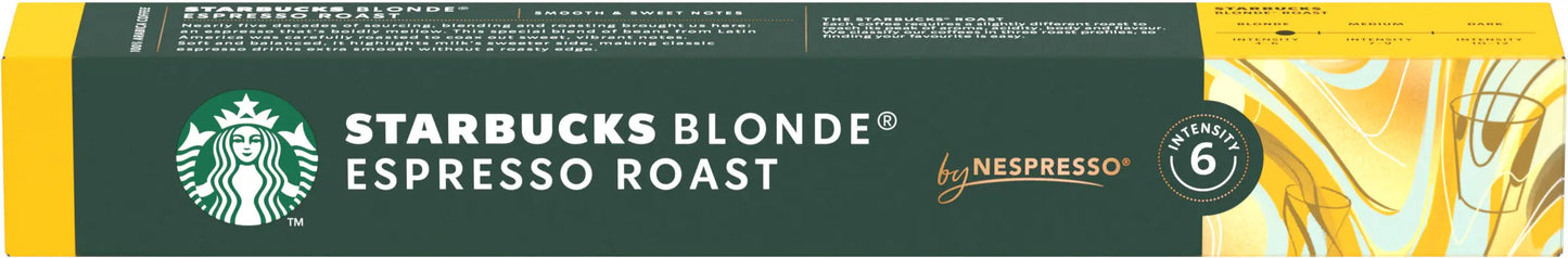 STARBUCKS Kaffeekapseln 10 Stk. 6220719 Blonde Espresso Roast Idealshop