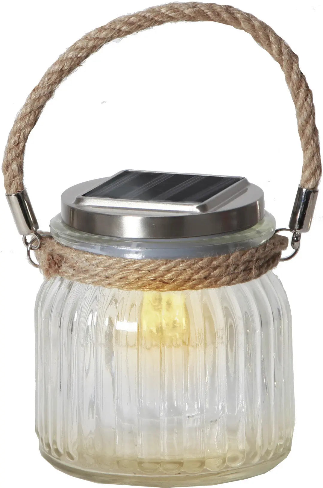 STARTRADI Solar LED-Leuchte Jamjar  12cm Idealshop