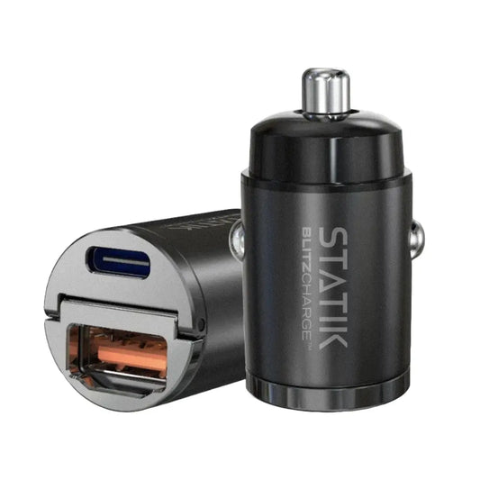 STATIK Dual Car Charger USB-A-C PUP-0250 BlitzCharge 45W Idealshop