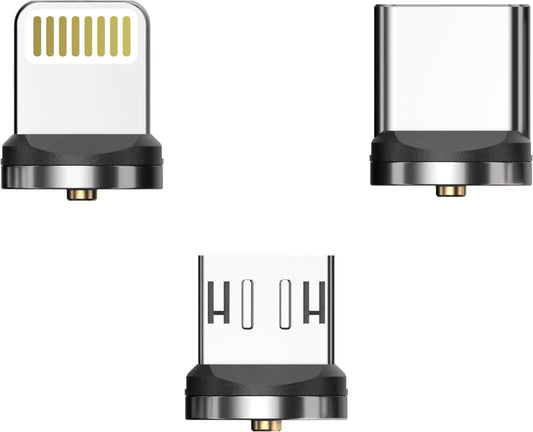 STATIK Mag.Tip for Mag.Chargecables PUP-0135 1xLightn.1xUSB-C,1xMicro-USB Idealshop