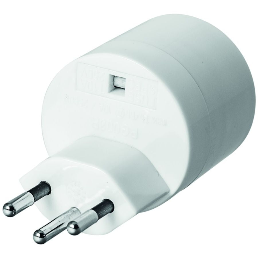 STEFFEN Universaladapter EU-CH 1409571 1 weiss 3-polig Idealshop
