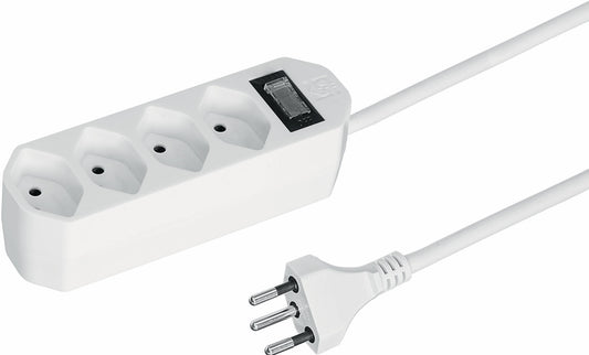 STEFFEN Steckdosenleiste Compact 200130214 4x T13, weiss Idealshop