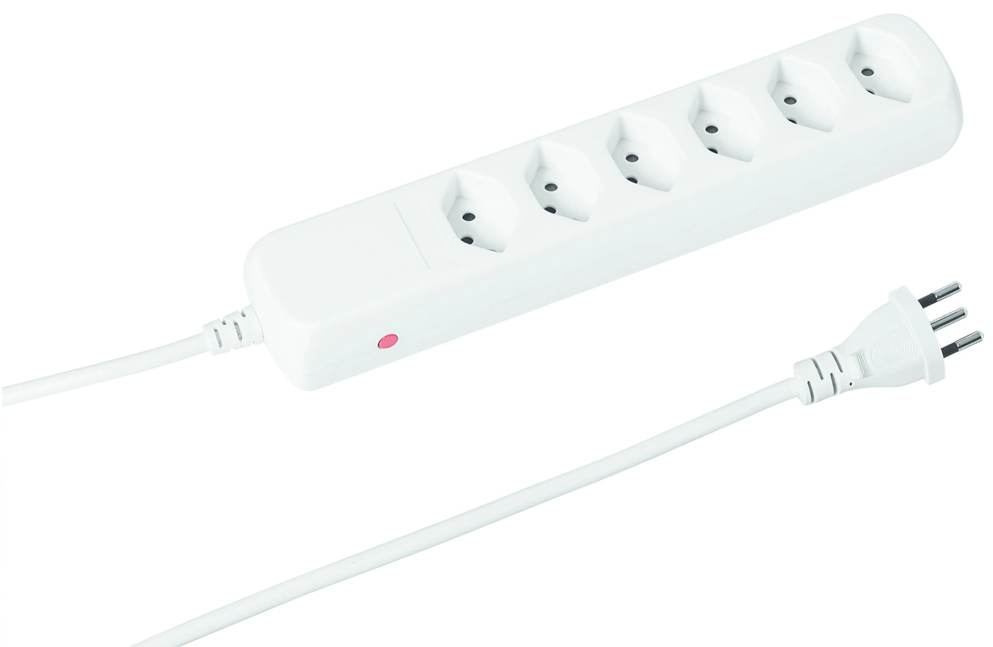 STEFFEN Steckdosenleiste 207605216 C POWER EASY 1.5m, 6xT13, weiss Idealshop