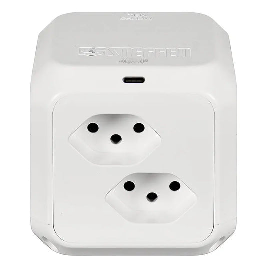 STEFFEN Steckdosenwürfel Cube 1.5m 50 20017 WS weiss Idealshop