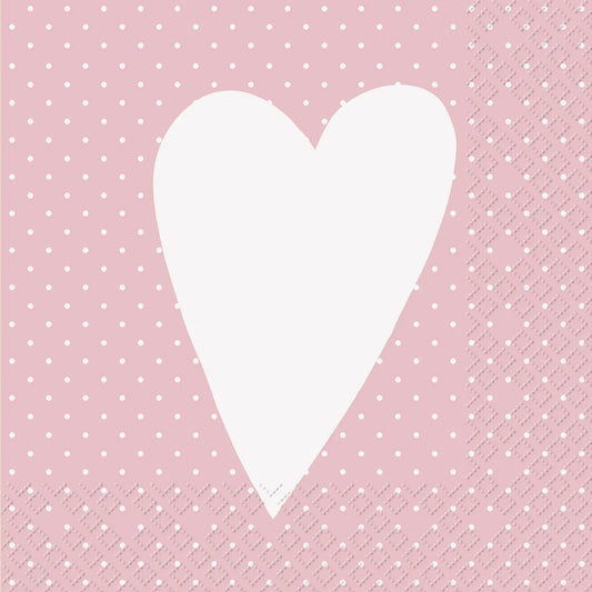 STEWO Serviette 33x33cm 2572649426 Tilde FSC rosa hell 20 Stück Idealshop