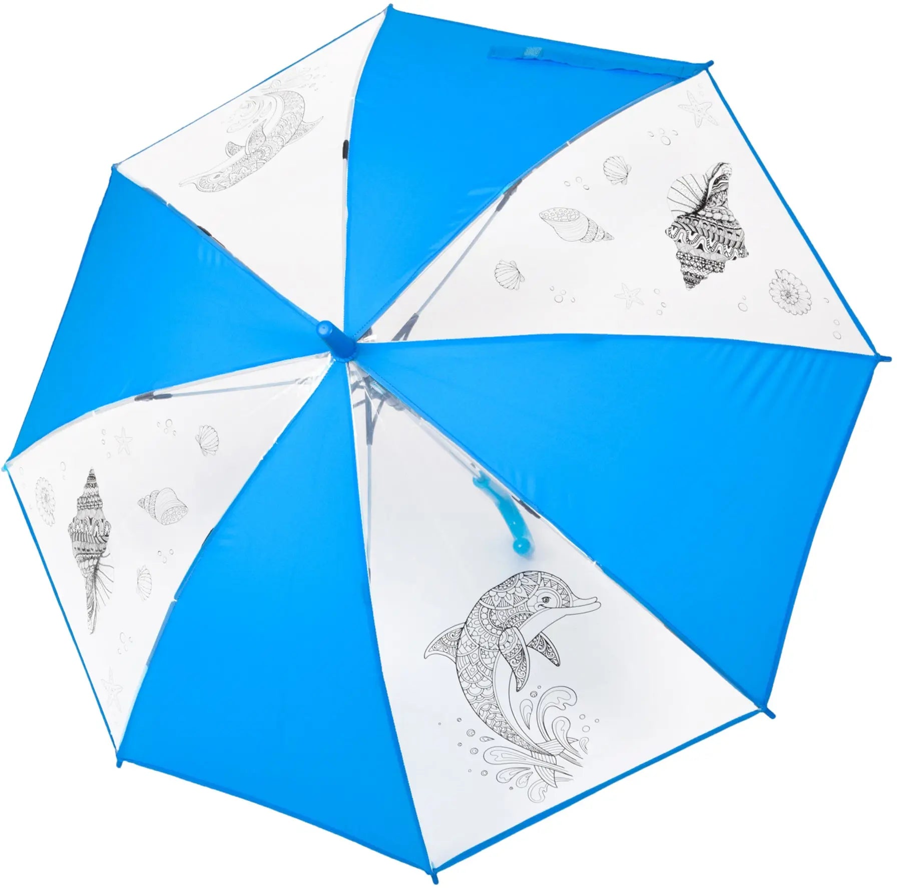 STROTZ Regenschirm Mia Matic 5492.02 Mandala, Delfin Idealshop