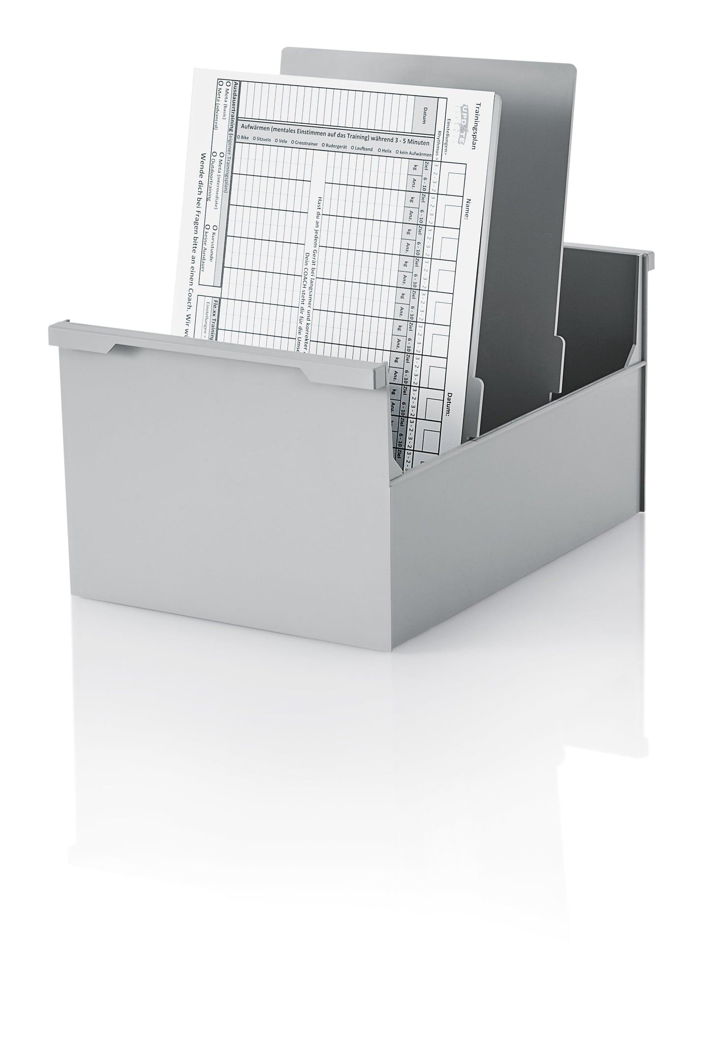 STYRO Karteikasten hoch A4 30-4532.85 grau Idealshop