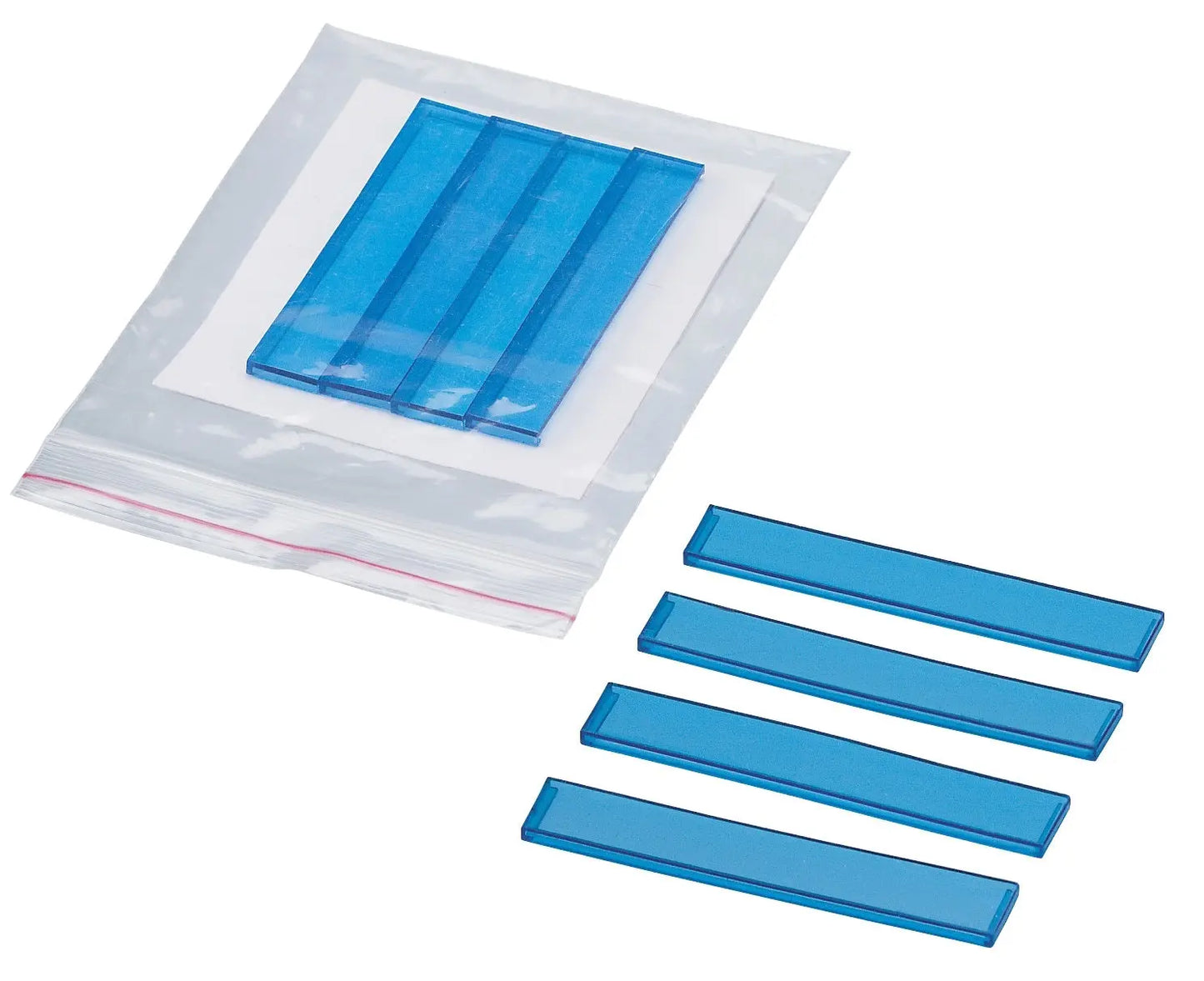 STYRO Beschriftungshülse styrokay 10-986.92 grau 7.4cm 10 Stück Idealshop