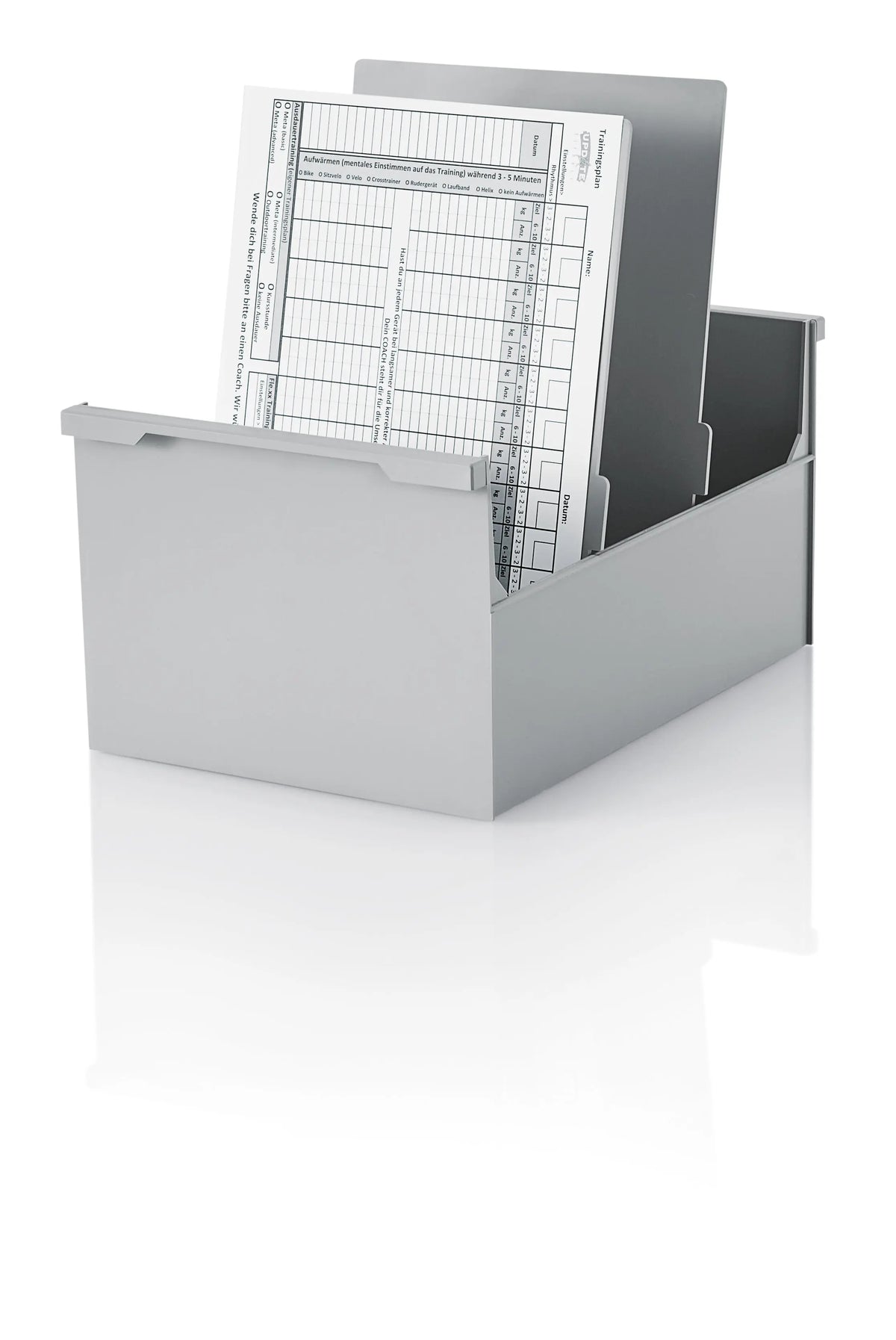STYRO Karteikasten hoch A4 30-4532.85 grau Idealshop
