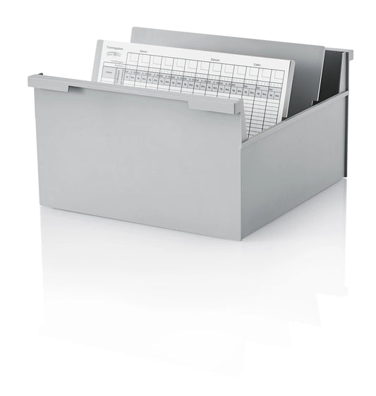 STYRO Karteikasten quer A4 30-432.85 grau Idealshop