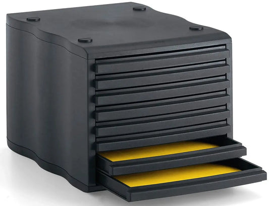 STYRO     Schubladenbox          schwarz Idealshop