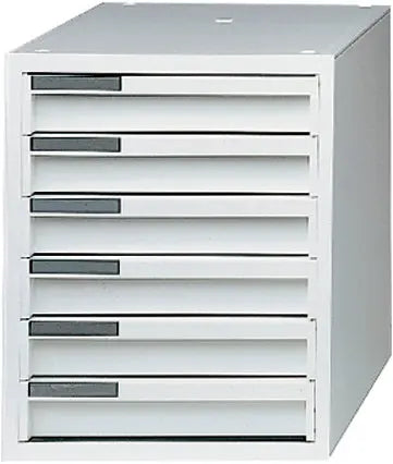 STYRO Schubladenbox weiss 119118205 6 Fächer, styrokay Idealshop