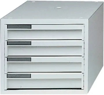 STYRO Schubladenbox weiss 119119205 4 Fächer, styrokay Idealshop