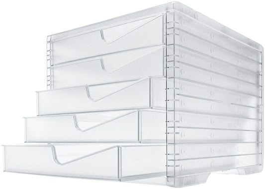 STYRO Styroswingbox light 275-8430.222 transparent 5 Schubladen Idealshop