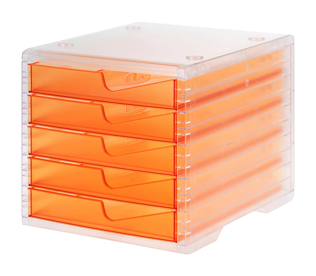 STYRO Styroswingbox light 275-8430.241 transp./apricot 5 Schubladen Idealshop