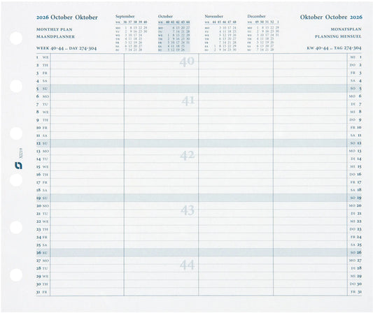 SUCCES Agenda Junior Monatspläne 2026 842219000026U 2J 8x12.5cm Idealshop