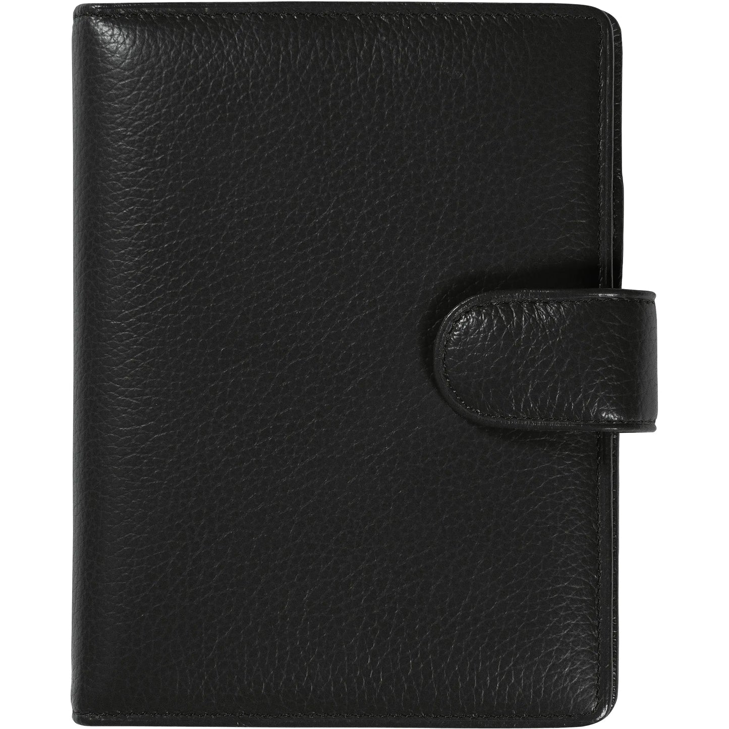 SUCCES Agenda Mini Ringbuch Cadiz 84136502U Leder schwarz 9.5x12.5cm Idealshop
