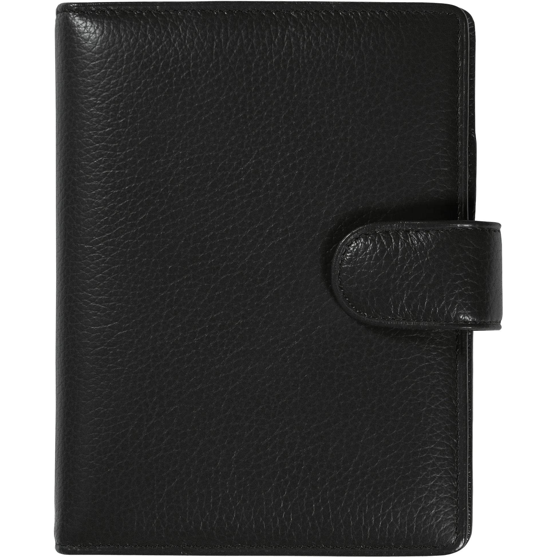 SUCCES Agenda Mini Ringbuch Cadiz 84136502U Leder schwarz 9.5x12.5cm Idealshop