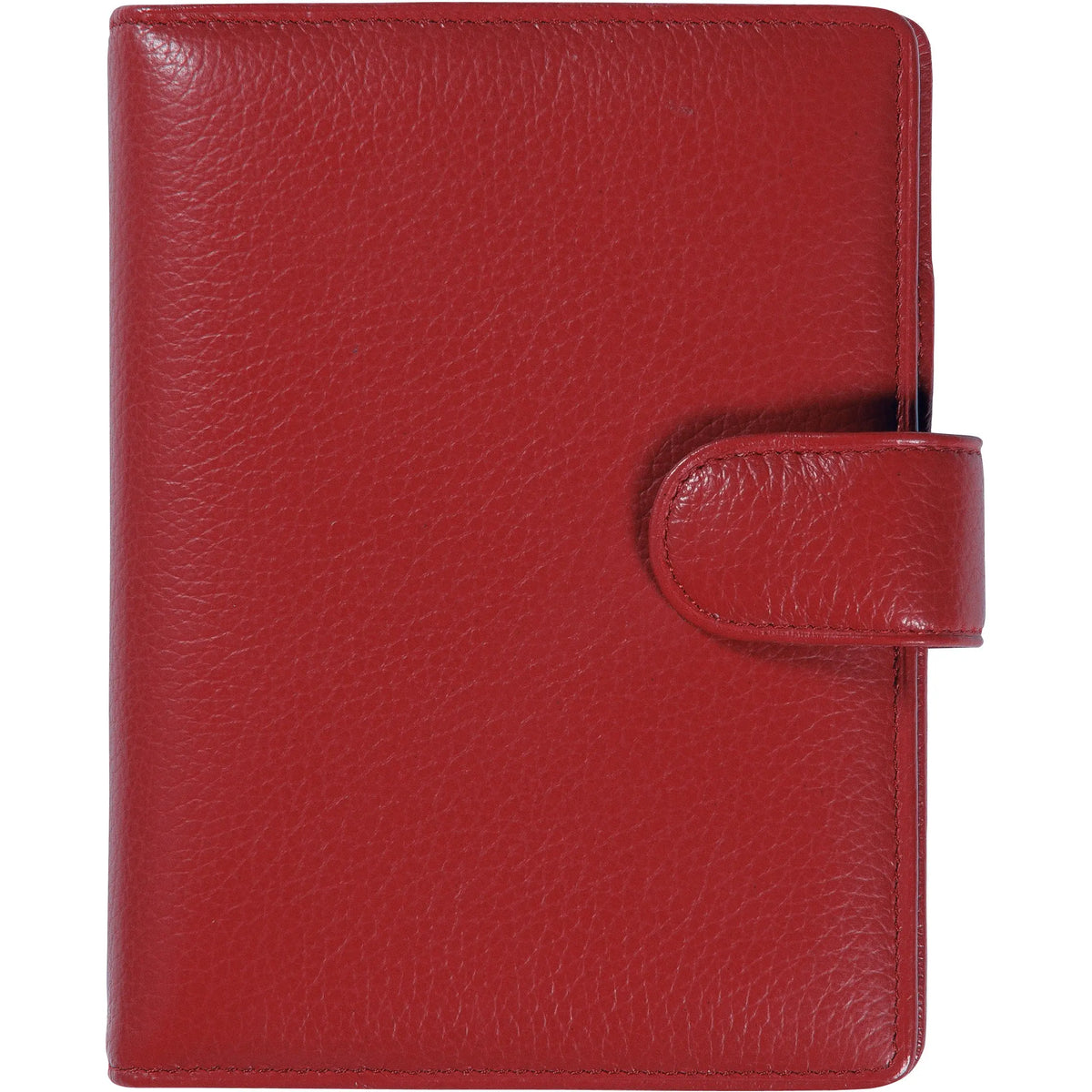 SUCCES Agenda Senior Ringbuch Cadiz 84536545U Leder rot 13x17.8cm Idealshop