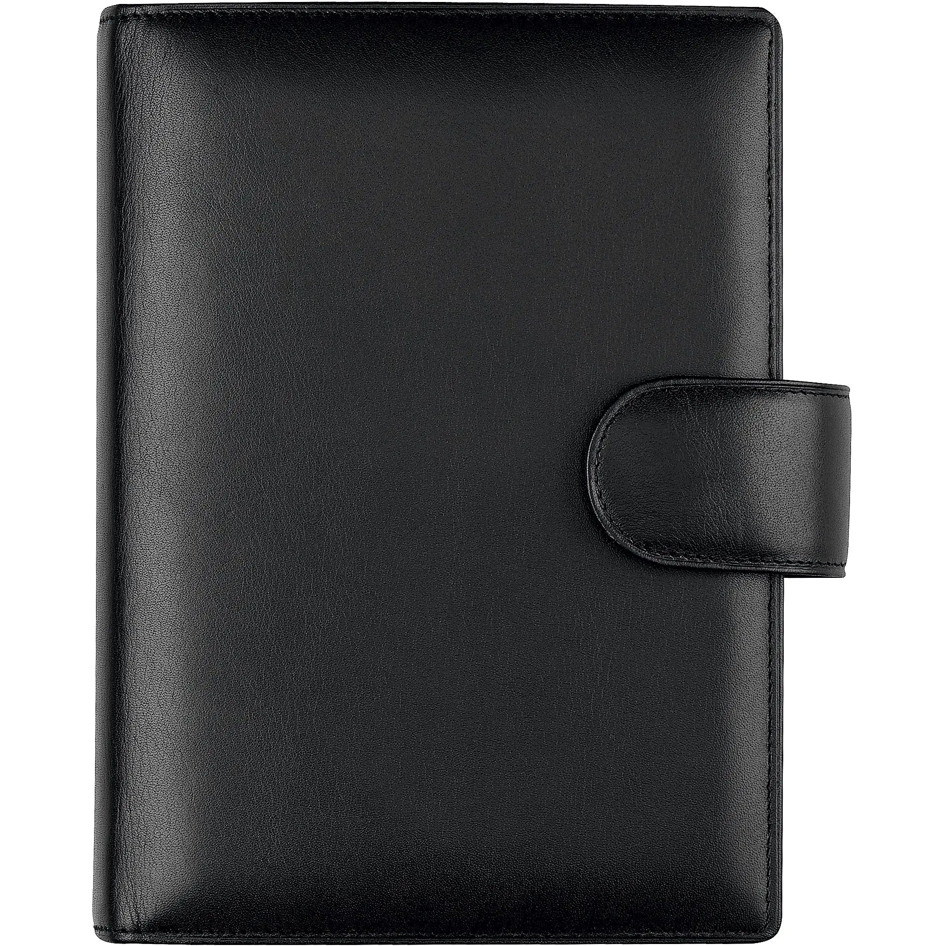 SUCCES Agenda Senior Ringbuch Nappa 84546102U schwarz 13x17.8cm Idealshop