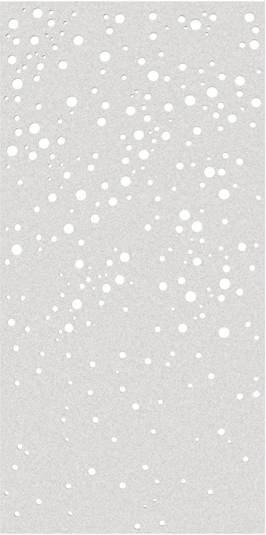 SUONO Trennwand XL 120x240x1.2cm 1211.X12.0401 CURTAIN, BUBBLES, weiss 2 Stk. Idealshop