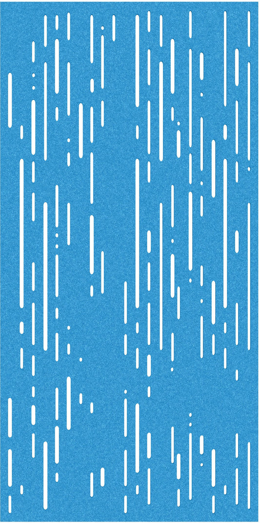SUONO Trennwand XL 120x240x1.2cm 1211.X12.3702 CURTAIN, LINES, blau 2 Stk. Idealshop