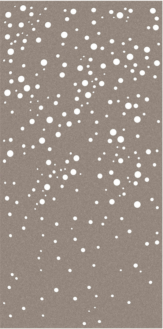 SUONO Trennwand XL 120x240x1.2cm 1211.X12.3901 CURTAIN, BUBBLES, braun 2 Stk. Idealshop