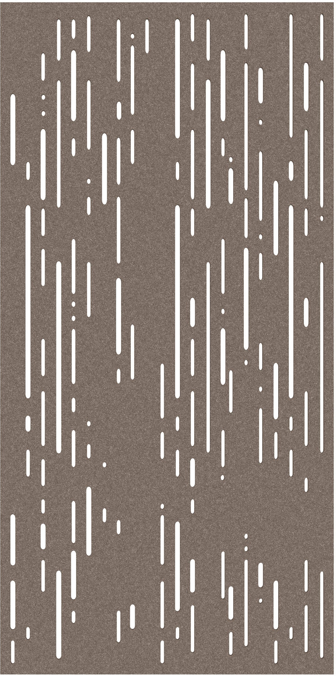 SUONO Trennwand XL 120x240x1.2cm 1211.X12.3902 CURTAIN, LINES, braun 2 Stk. Idealshop