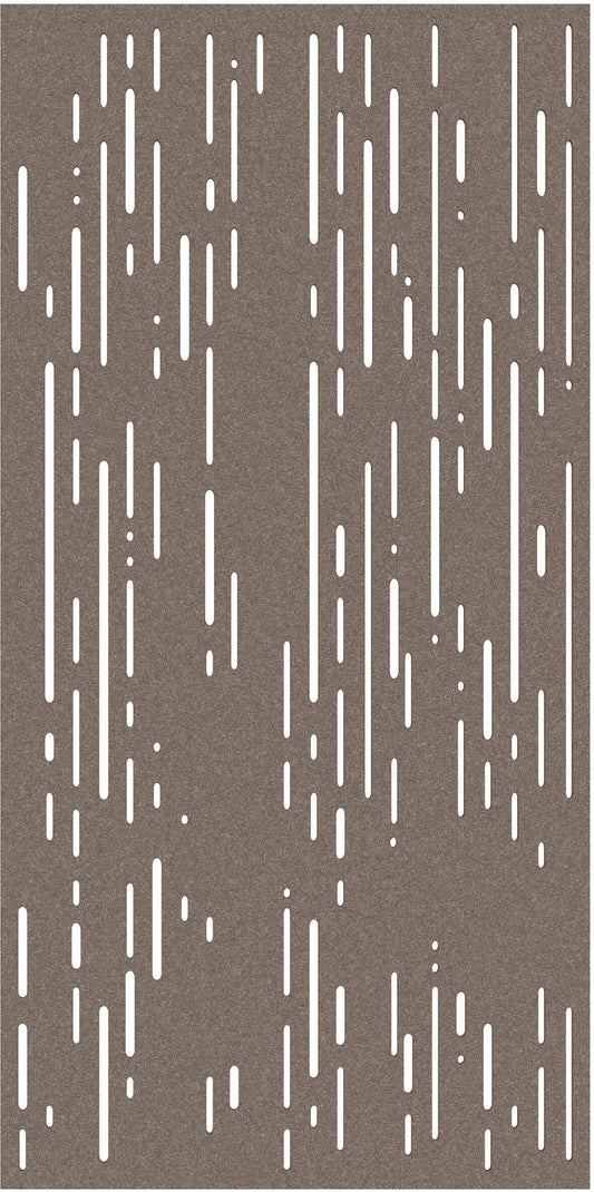 SUONO Trennwand XL 120x240x1.2cm 1211.X12.3902 CURTAIN, LINES, braun 2 Stk. Idealshop