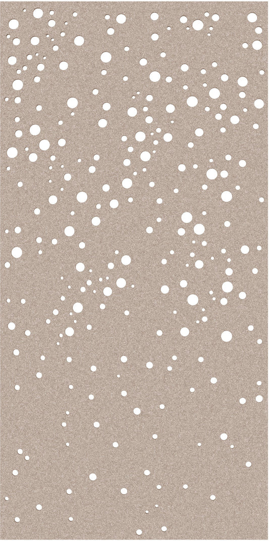 SUONO Trennwand XL 120x240x1.2cm 1211.X12.4401 CURTAIN, BUBBLES, braun 2 Stk. Idealshop
