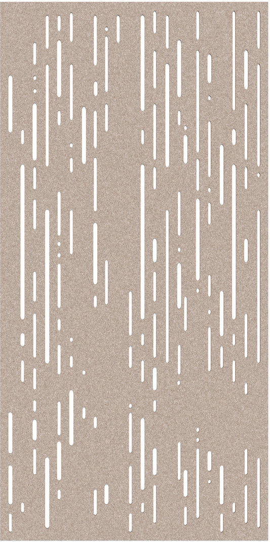 SUONO Trennwand XL 120x240x1.2cm 1211.X12.4402 CURTAIN, LINES, braun 2 Stk. Idealshop