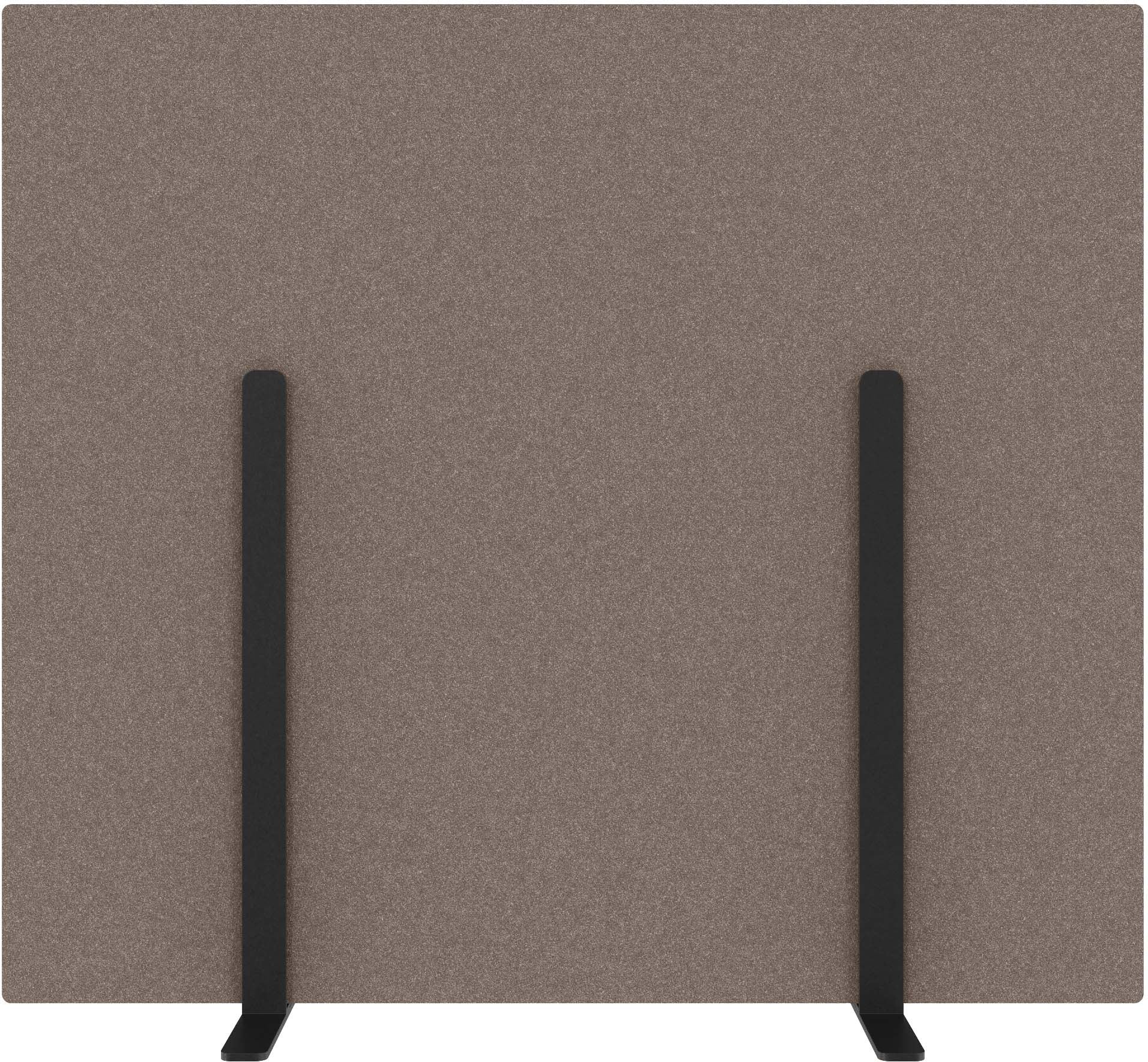 SUONO Trennwand M 160x140x2.4cm 1311.M24.3900 STAND, braun Idealshop