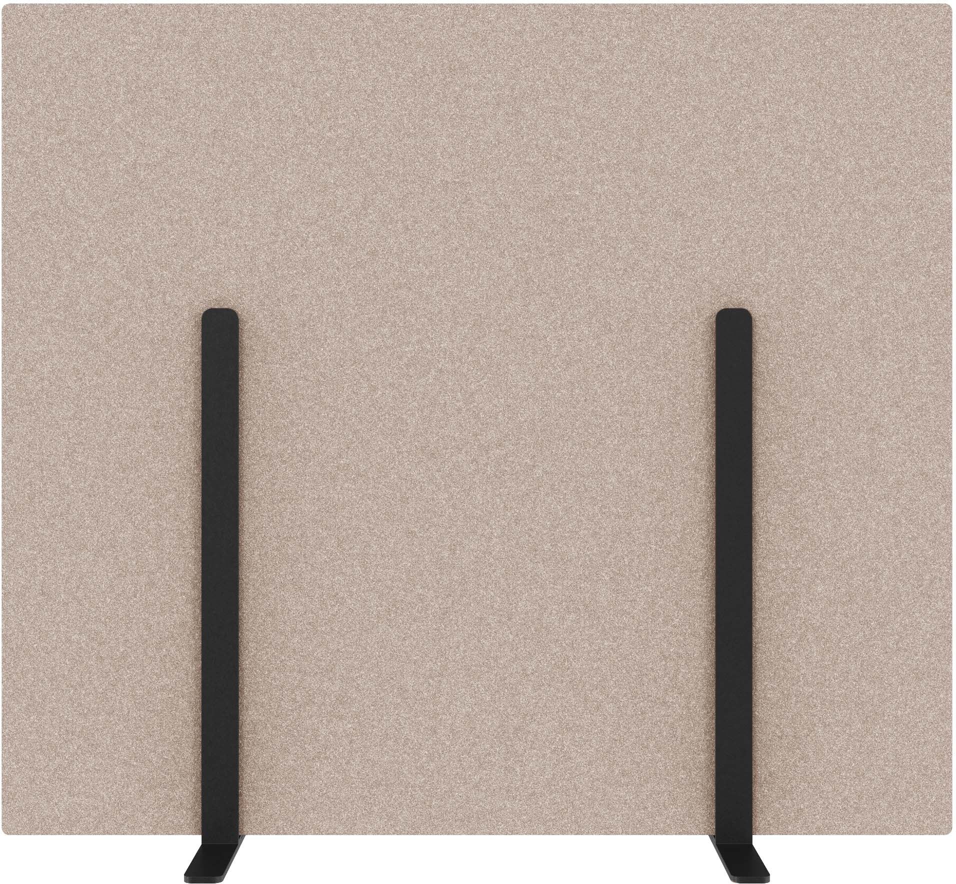 SUONO Trennwand M 160x140x2.4cm 1311.M24.4400 STAND, braun Idealshop