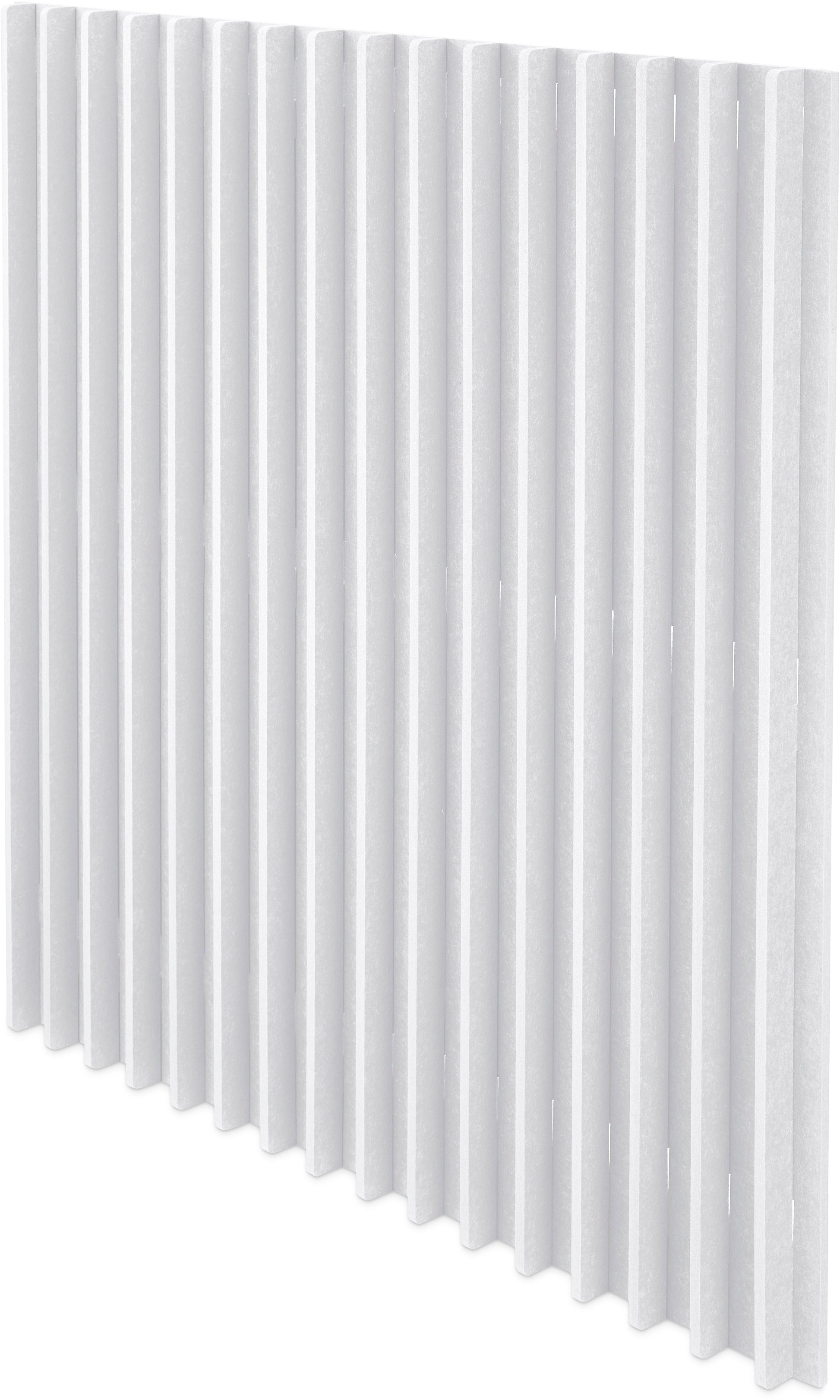 SUONO Wandelement 120x120x5cm 3331.U12.0400 BLADES, weiss Idealshop