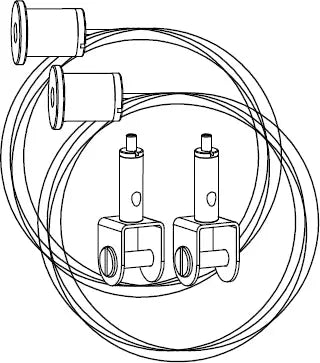 SUONO ADAPT Stahlseile 2 Stk. 1200.Z24.0000 Ersatzteil Idealshop