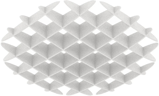 SUONO Deckenelement 120x120x15cm 2142.U12.0400 ROUND, weiss Idealshop