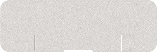 SUONO Tischtrennwand L 180x59x2.4cm 1111.L24.0400 DESK PLAIN, weiss Idealshop