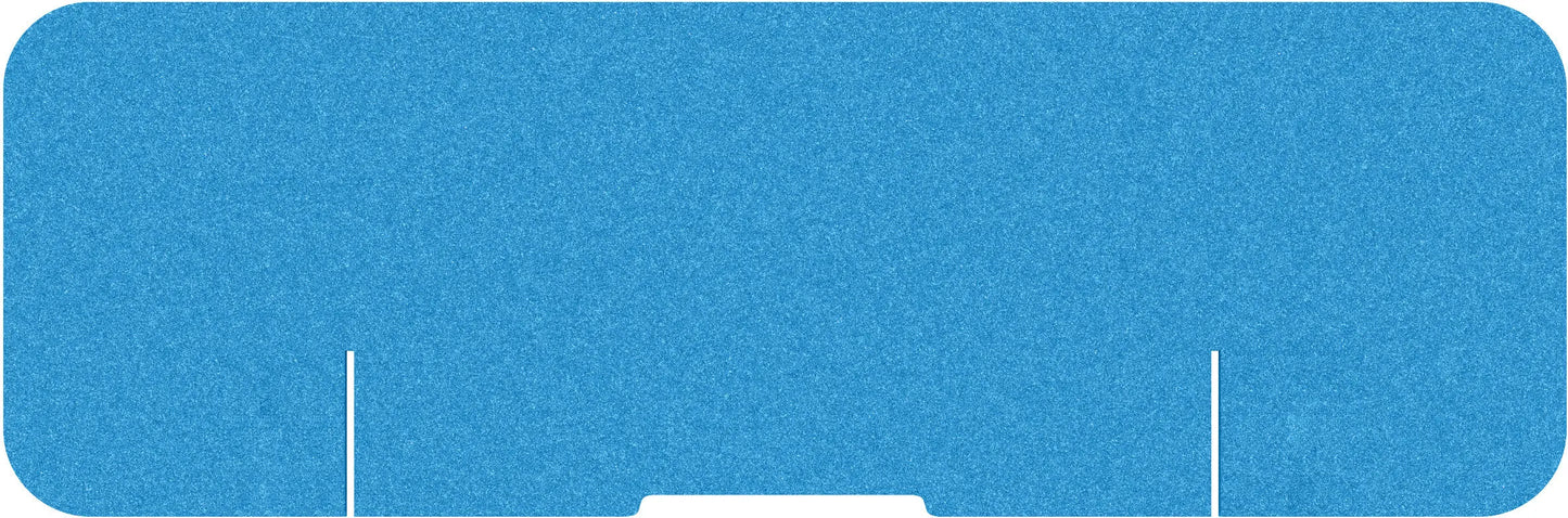 SUONO Tischtrennwand L 180x59x2.4cm 1111.L24.3700 DESK PLAIN, blau Idealshop