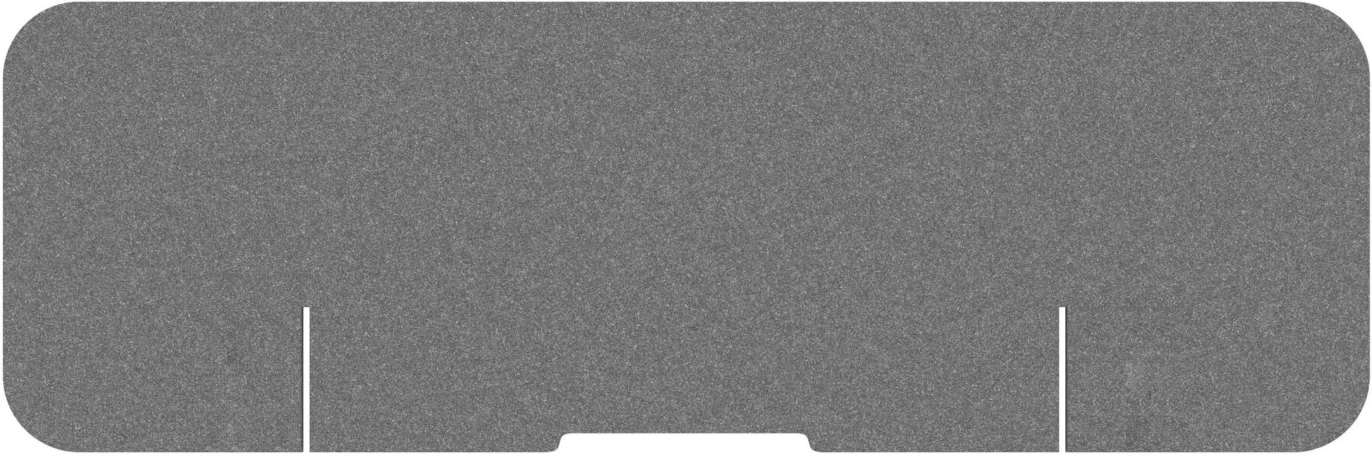SUONO Tischtrennwand L 180x59x2.4cm 1111.L24.3800 DESK PLAIN, grau Idealshop