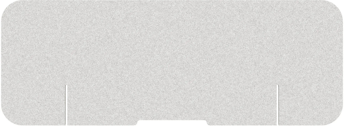 SUONO Tischtrennwand M 160x59x2.4cm 1111.M24.0400 DESK PLAIN, weiss Idealshop