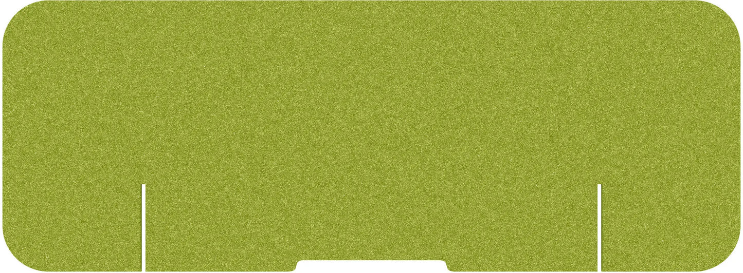 SUONO Tischtrennwand M 160x59x2.4cm 1111.M24.1300 DESK PLAIN, grün Idealshop