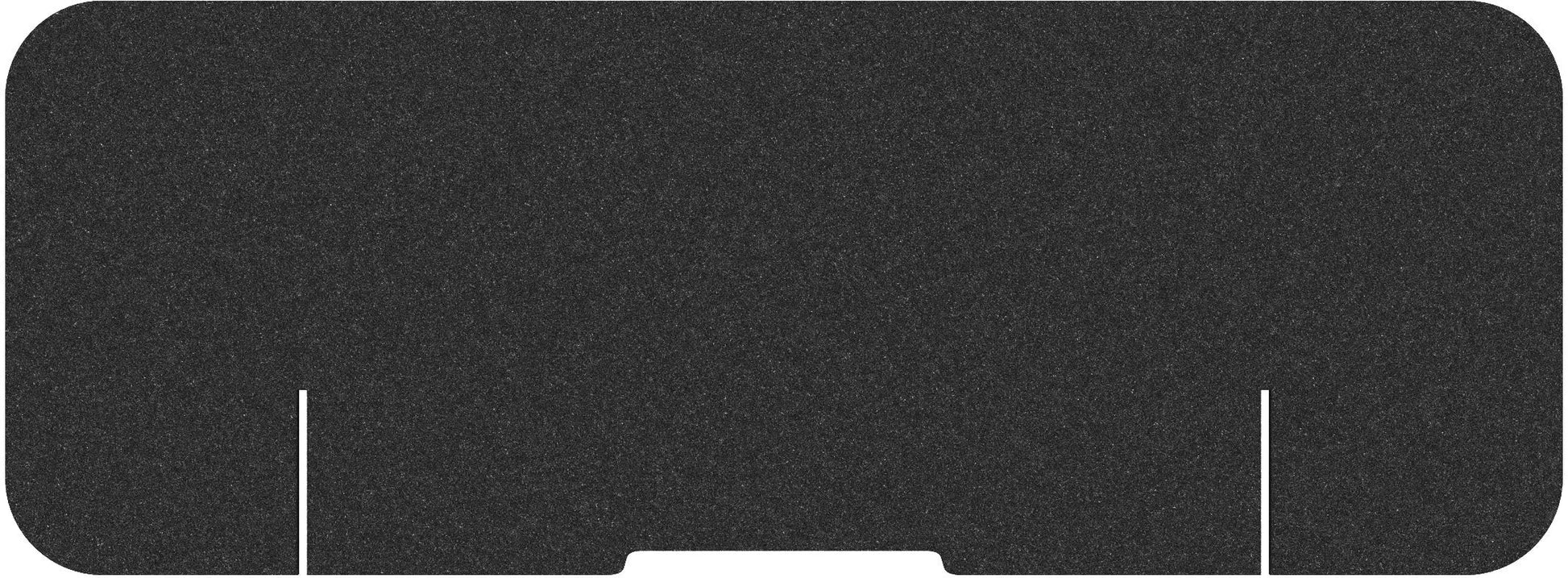 SUONO Tischtrennwand M 160x59x2.4cm 1111.M24.2600 DESK PLAIN, schwarz Idealshop