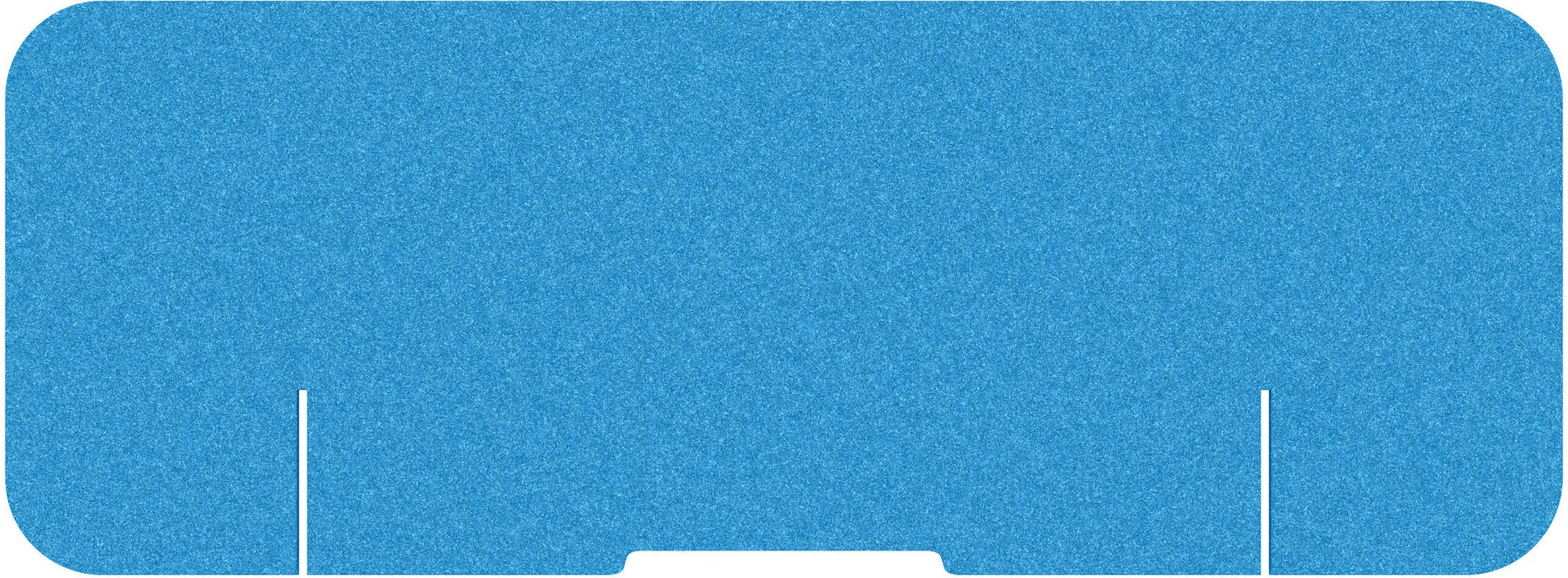 SUONO Tischtrennwand M 160x59x2.4cm 1111.M24.3700 DESK PLAIN, blau Idealshop