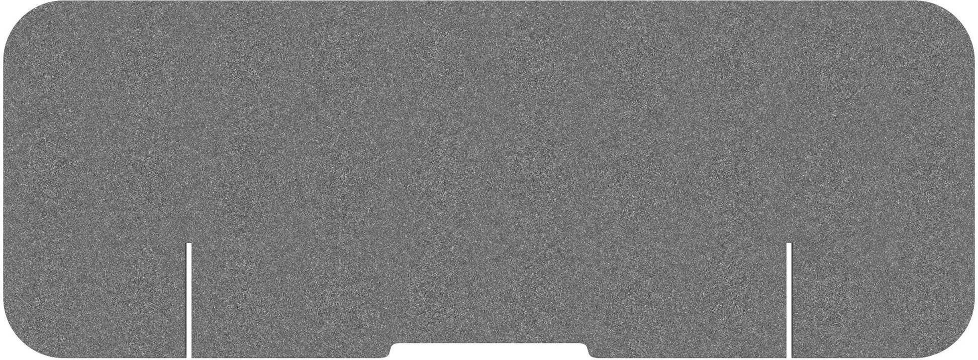 SUONO Tischtrennwand M 160x59x2.4cm 1111.M24.3800 DESK PLAIN, grau Idealshop