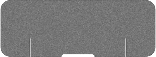 SUONO Tischtrennwand M 160x59x2.4cm 1111.M24.3800 DESK PLAIN, grau Idealshop