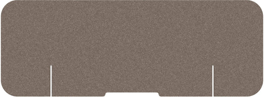 SUONO Tischtrennwand M 160x59x2.4cm 1111.M24.3900 DESK PLAIN, braun Idealshop